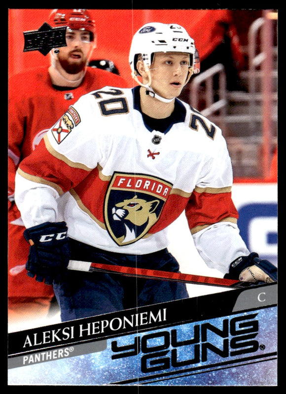 2020-2021 - Aleksi Heponiemi - Upper Deck Young Guns - #716