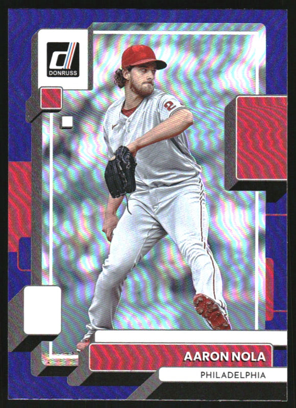 2022 - Aaron Nola - Donruss Holo Purple - #189