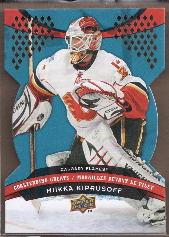 2009-2010 - Miikka Kiprusoff - McDonald's Upper Deck Goaltending Greats - #GG3