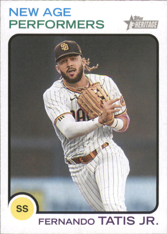 2022 - Fernando Tatis Jr. - Topps Heritage New Age Performers - #NAP8
