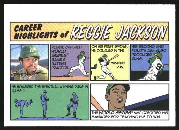 2022 - Reggie Jackson - Topps Heritage '73 Topps Comics - #73TC9