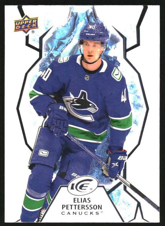 2021-2022 - Elias Pettersson - Upper Deck Ice - #41