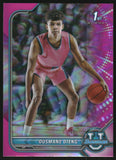 2021-22 - Ousmane Dieng - Bowman Chrome University Pink Refractors - #9