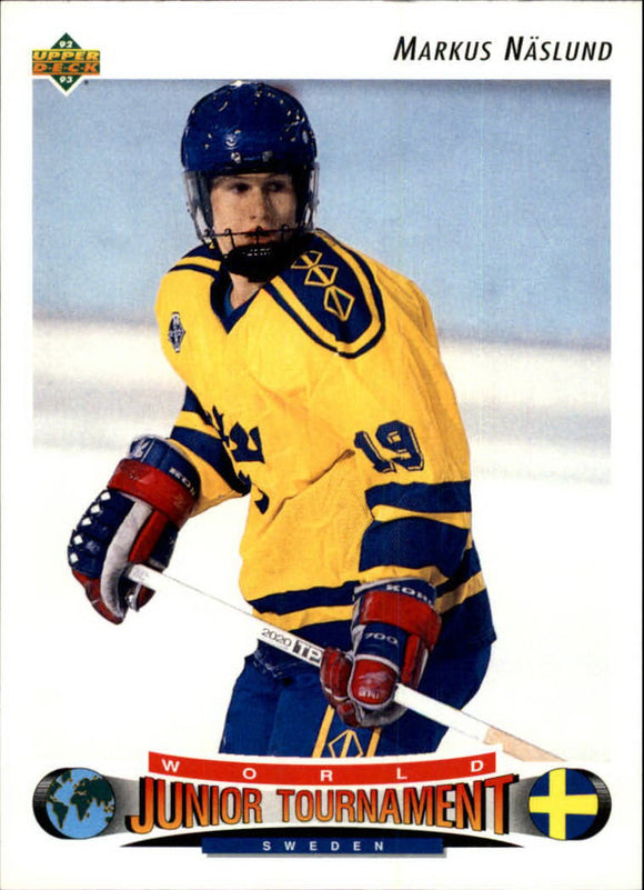 1992-93 - Markus Naslund RC - Upper Deck - #234