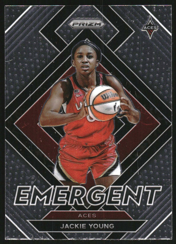 2022 - Jackie Young - Panini Prizm WNBA Emergent - #2