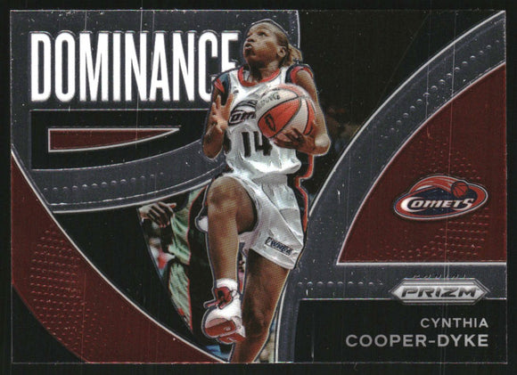 2022 - Cynthia Cooper-Dyke - Panini Prizm WNBA Dominance - #1