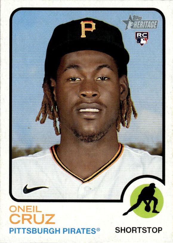 2022 - Oneil Cruz RC - Topps Heritage - #157