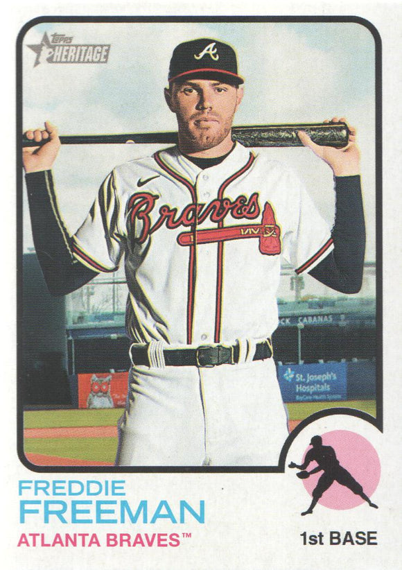 2022 - Freddie Freeman SP - Topps Heritage - #429