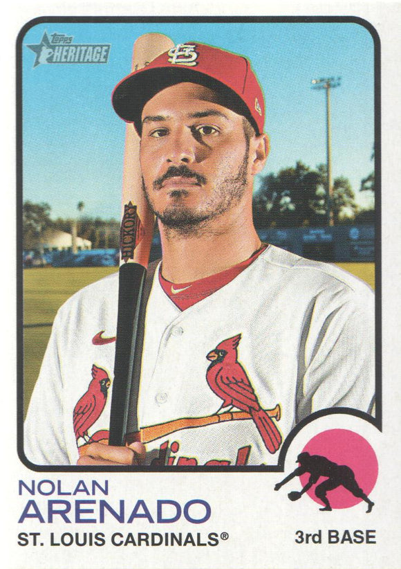 2022 - Nolan Arenado SP - Topps Heritage - #416