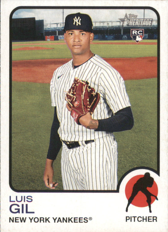 2022 - Luis Gil RC - Topps Heritage - #373
