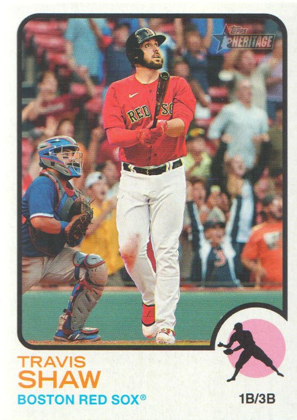 2022 - Travis Shaw SP - Topps Heritage - #417