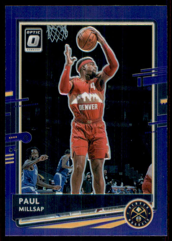 2020-2021 - Paul Millsap - Donruss Optic Purple - #109