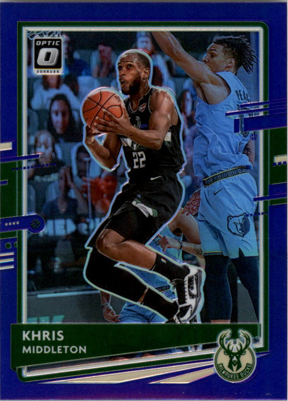 2020-2021 - Khris Middleton - Donruss Optic Purple - #55