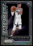 2020-21 - Tyrese Haliburton - Panini Prizm Emergent - #29