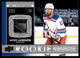 2021-2022 - Alexis Lafreniere  - Upper Deck Rookie Retrospective - #RR20