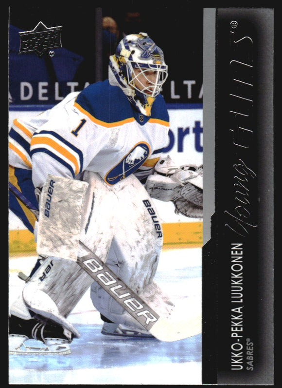 2021-2022 - Ukko Pekka Luukkonen - Upper Deck Young Guns (Base) - #202