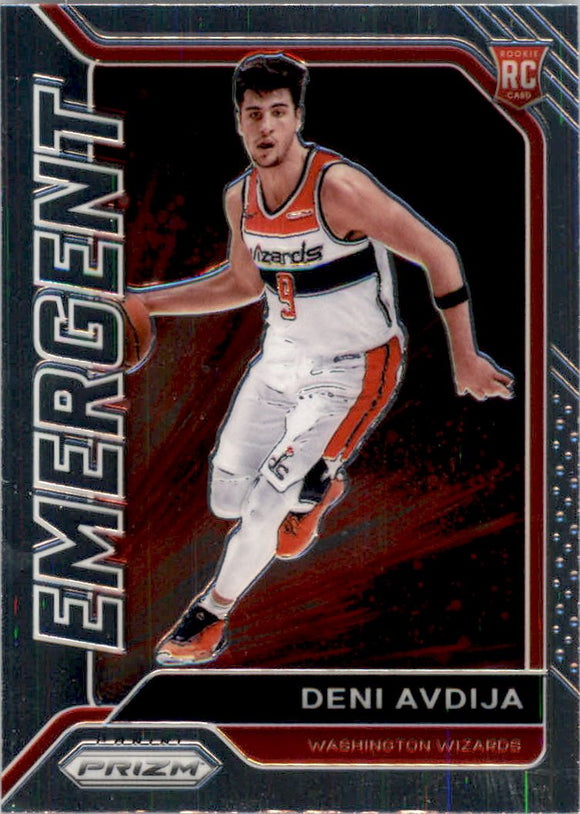 2020-21 - Deni Avdija - Panini Prizm Emergent - #27
