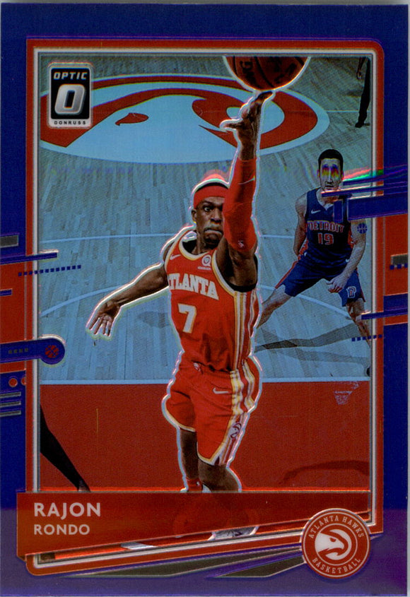2020-2021 - Rajon Rondo - Donruss Optic Purple - #107