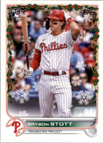 2022 - Bryson Stott RC - Topps Holiday - #HW133
