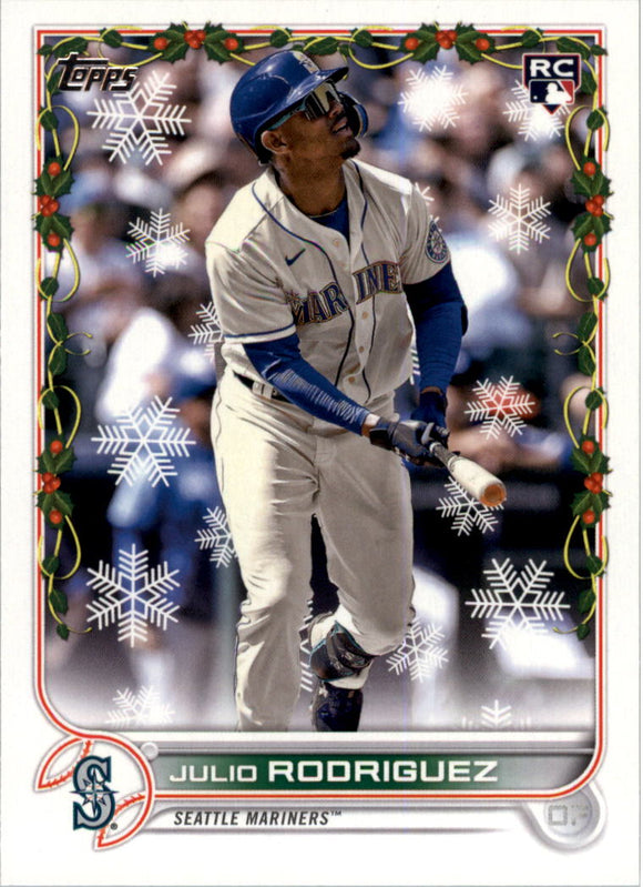 2022 - Julio Rodriguez RC - Topps Holiday - #HW44