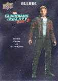 2022 Chris Pratt as Star-Lord - Upper Deck Marvel Studios Allure Character Posters - #CP10