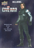 2022 Sebastian Stan as The Winter Soldier - Upper Deck Marvel Studios Allure Character Posters - #CP3