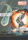 2021-22 Silver Surfer - Upper Deck Marvel Annual Humble Beginnings - #HB6