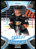 2021-22 - Trevor Zegras SP CL - Upper Deck MVP - #250