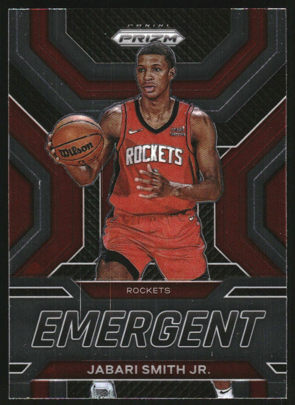 2022-23 Jabari Smith Jr. - Panini Prizm Emergent - #26