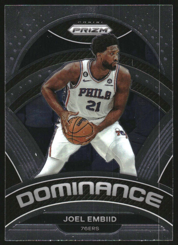 2022-23 Joel Embiid - Panini Prizm Dominance- #12