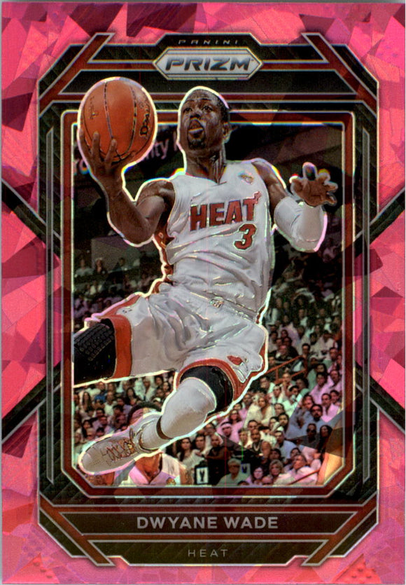 2022-23 Dwayne Wade - Panini Prizm Prizms Pink Ice - #294