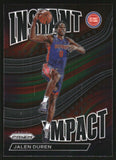 2022-23 Jalen Duren - Panini Prizm Instant Impact - #10