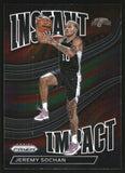 2022-23 Jeremy Sochan - Panini Prizm Instant Impact - #24