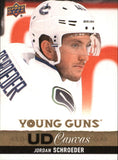 2013-14 - Jordan Schroeder YG - Upper Deck Canvas - #C211