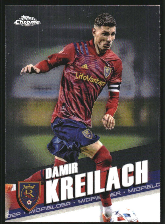 2022 - Damir Kreilach - Topps Chrome MLS Refractors - #101