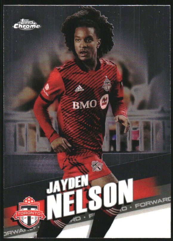 2022 - Jayden Nelson - Topps Chrome MLS - #32
