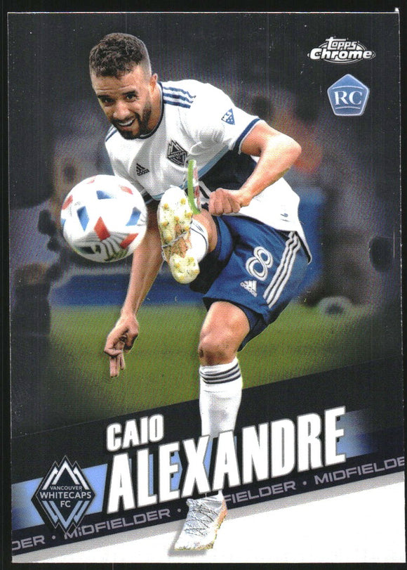 2022 - Caio Alexandre RC - Topps Chrome MLS - #112