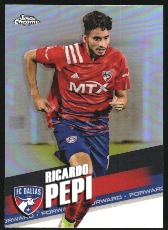 2022 - Ricardo Pepi - Topps Chrome MLS Refractors - #18