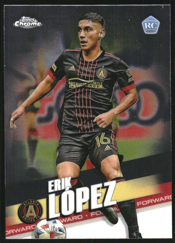 2022 - Erik Lopez RC - Topps Chrome MLS - #5