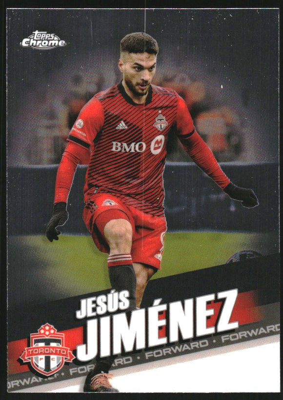 2022 - Jesus Jimenez - Topps Chrome MLS - #24