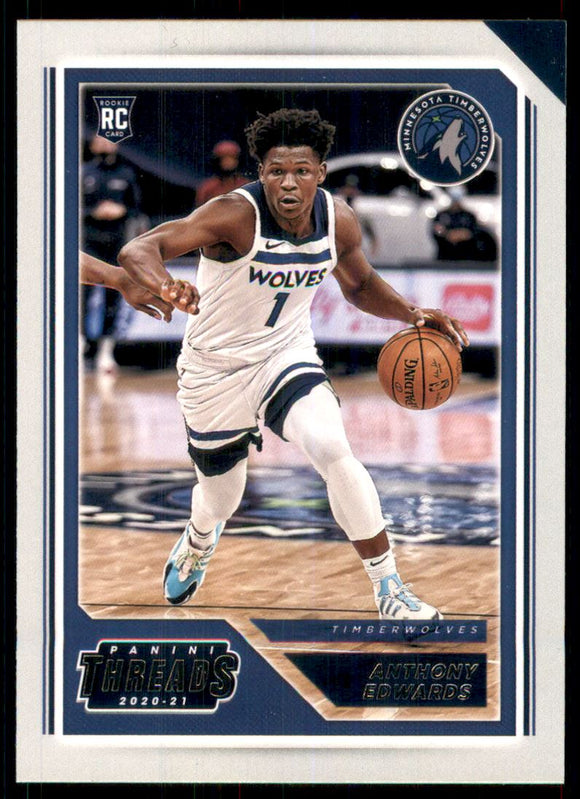 2020-2021 - Anthony Edwards - Panini Chronicles Threads - #87
