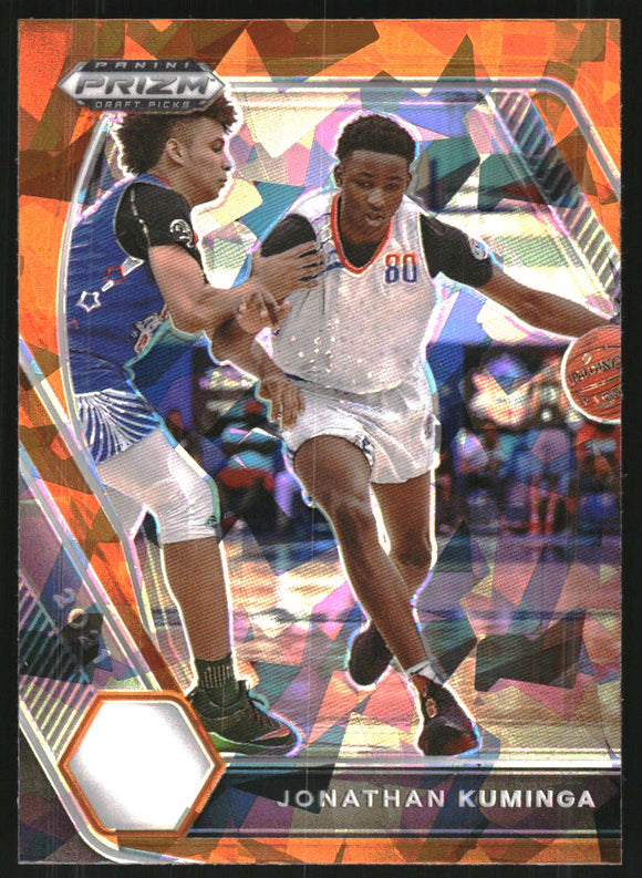 2021-22 - Jonathan Kuminga - Panini Prizm Draft Picks Prizms Orange Ice - #5