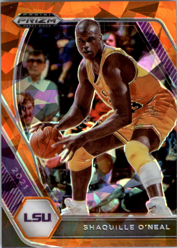 2021-22 - Shaquille O'Neal - Panini Prizm Draft Picks Prizms Orange Ice - #84