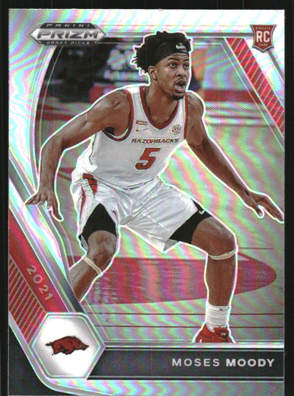 2021-22 - Moses Moody - Panini Prizm Draft Picks Prizms Silver - #11