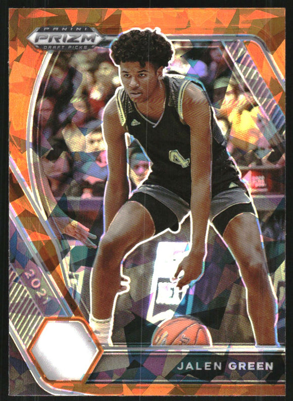 2021-22 - Jalen Green - Panini Prizm Draft Picks Prizms Orange Ice - #4