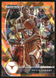 2021-22 - Kevin Durant - Panini Prizm Draft Picks Prizms Orange Ice - #52