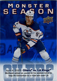 2023-24 - Connor McDavid - Upper Deck Monster Season - #MS78