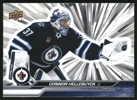 2023-24 - Connor Hellebuyck - Upper Deck Outburst Silver - #448