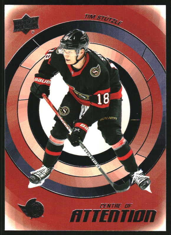 2022-23 - Tim Stutzle - Upper Deck Centre of Attention - #CA14