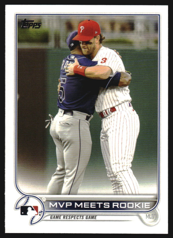 2022 - MVP Meets Rookie/Wander Franco/Bryce Harper - Topps - #367